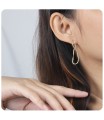 Silver Stud Earring STS-6121